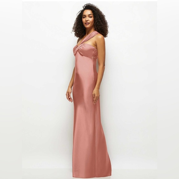Dessy After six Pink One-Shoulder Dress NWT size XS